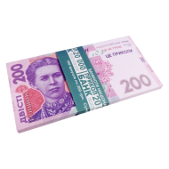 Сувенирные деньги "200 гривен"